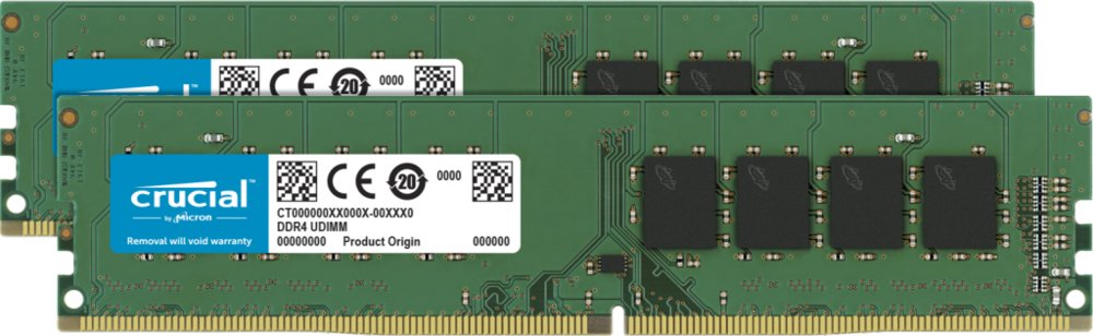 Crucial | 16GB 2x8GB DDR4 | 3200MHz | DIMM | CL22 | Geheugenmodules | RAM - Matmuis - Matmuis